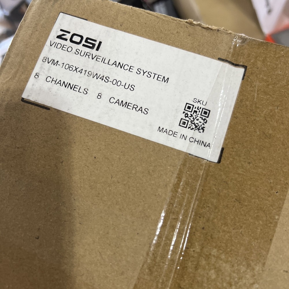 zosi 8 channel 8 Camera