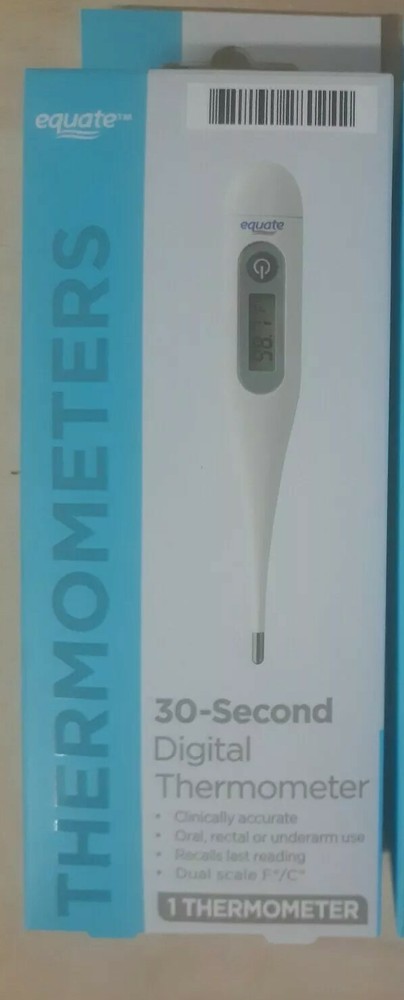 EQUATE 30 Second *DIGITAL THERMOMETER* FAST Ships The Next Day