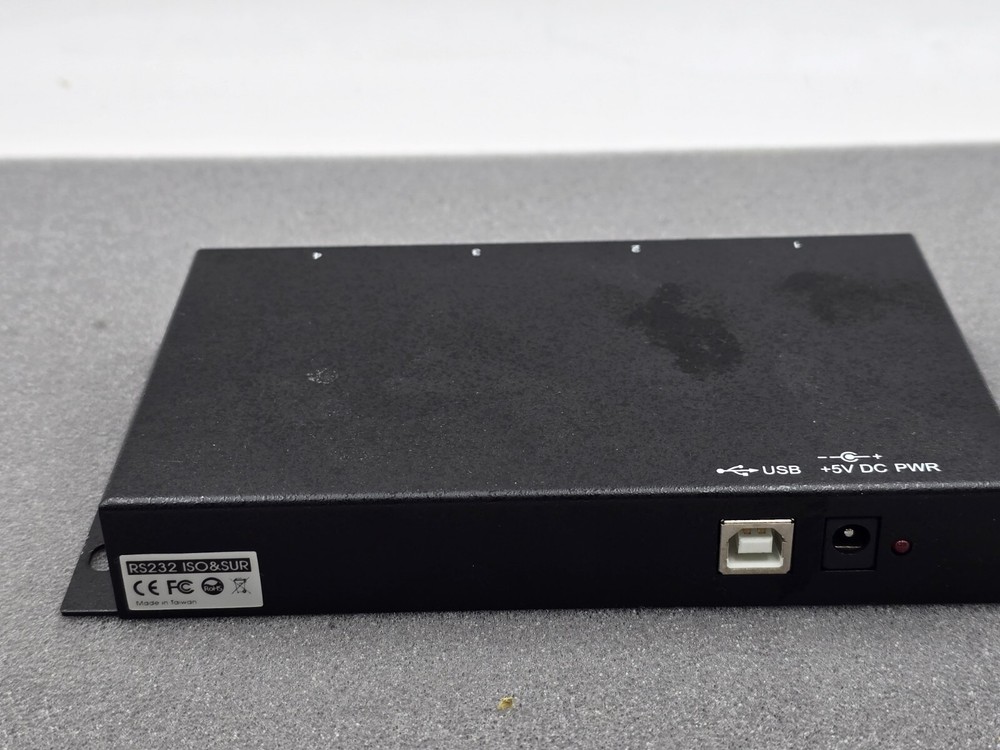 Coolgear 4-Port Industrial USB 2.0 Powered Variable Voltage Input without adapt.