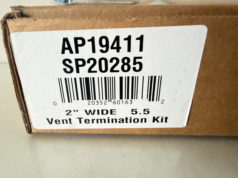 Rheem SP20285 2" Horizontal Vent Termination Kit Tankless Gas Water Heater (35)