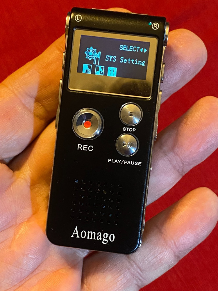 Aomago Digital Voice Recorder Voice Activated