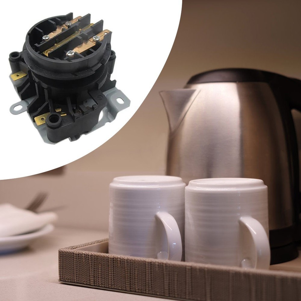 2pcs 13A Electric Kettle Base Temperature Control Switch Assembly Coupler