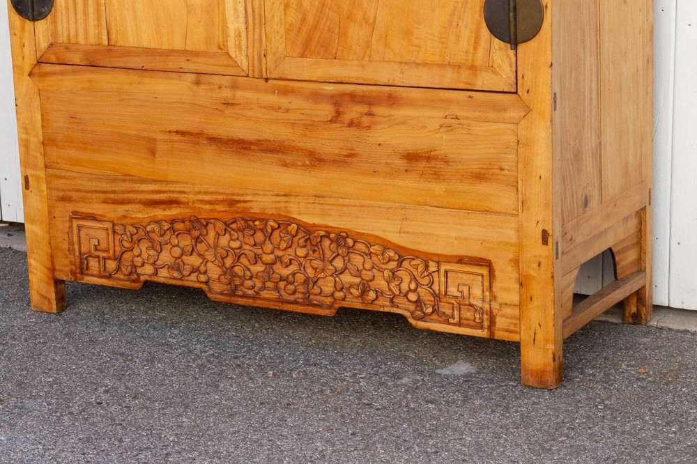 Antique Asian Cedar Armoire