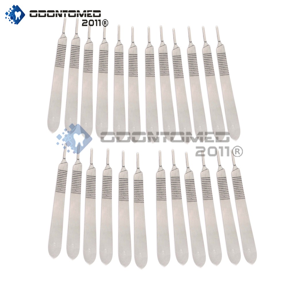 24 Scalple Handle # 3 Surgical Dental Veterinary Instruments