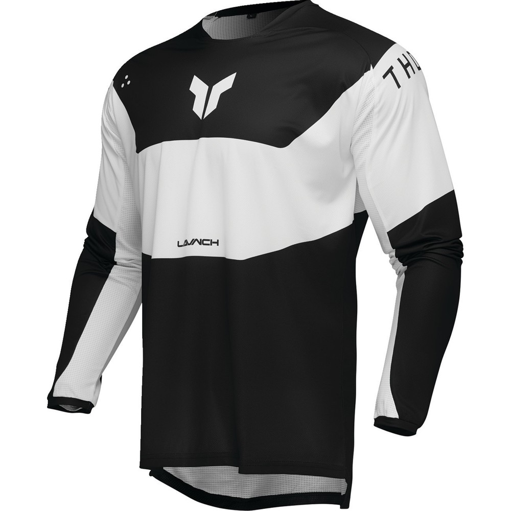 Thor LAUNCHMODE Storm Jersey, Black, Off-Road
