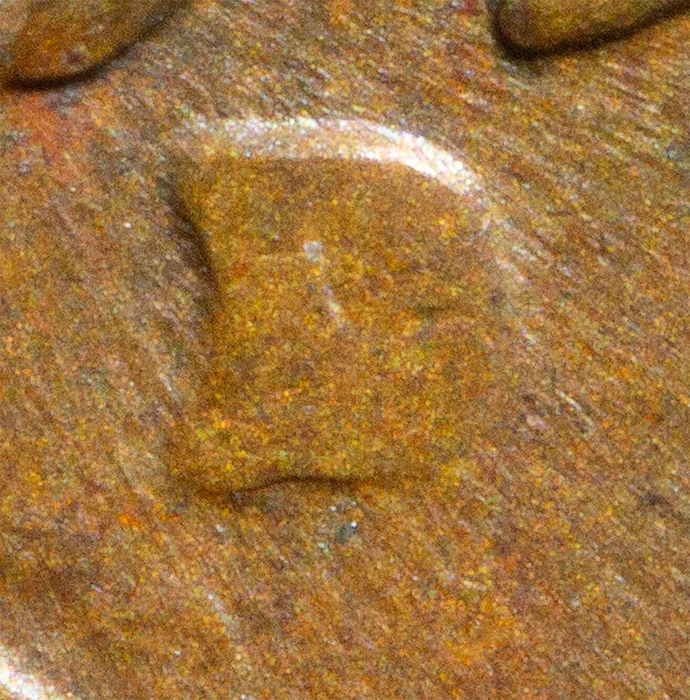 1955-D ERROR - WEAKLY/FILLED MINT MARK ERROR NICE!!!! A Mint Mark Error