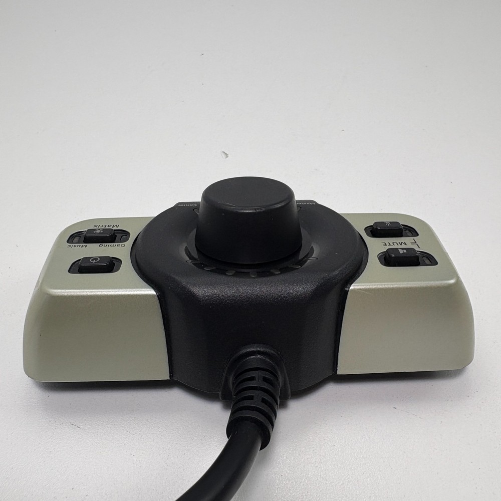 Logitech G51 Volume Controller Sound Wired Remote Pod Control Unit Only OEM