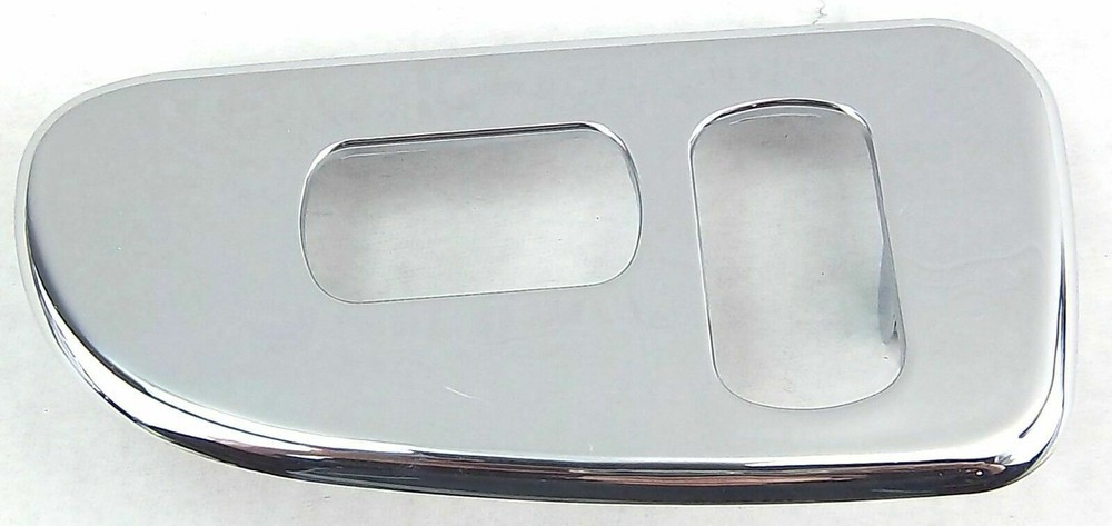 door control panel passengers side 2 switch hole window chrome for Peterbilt 06+
