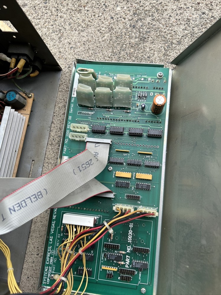 Unknown Slot Machine ? Baseball? Set pcb board arcade Video game part