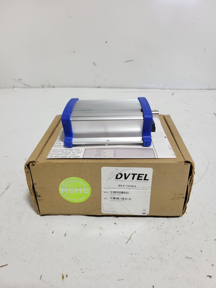 DVTEL MODEL : DVT-7101EA VIDEO ENCODER GREY NEW.