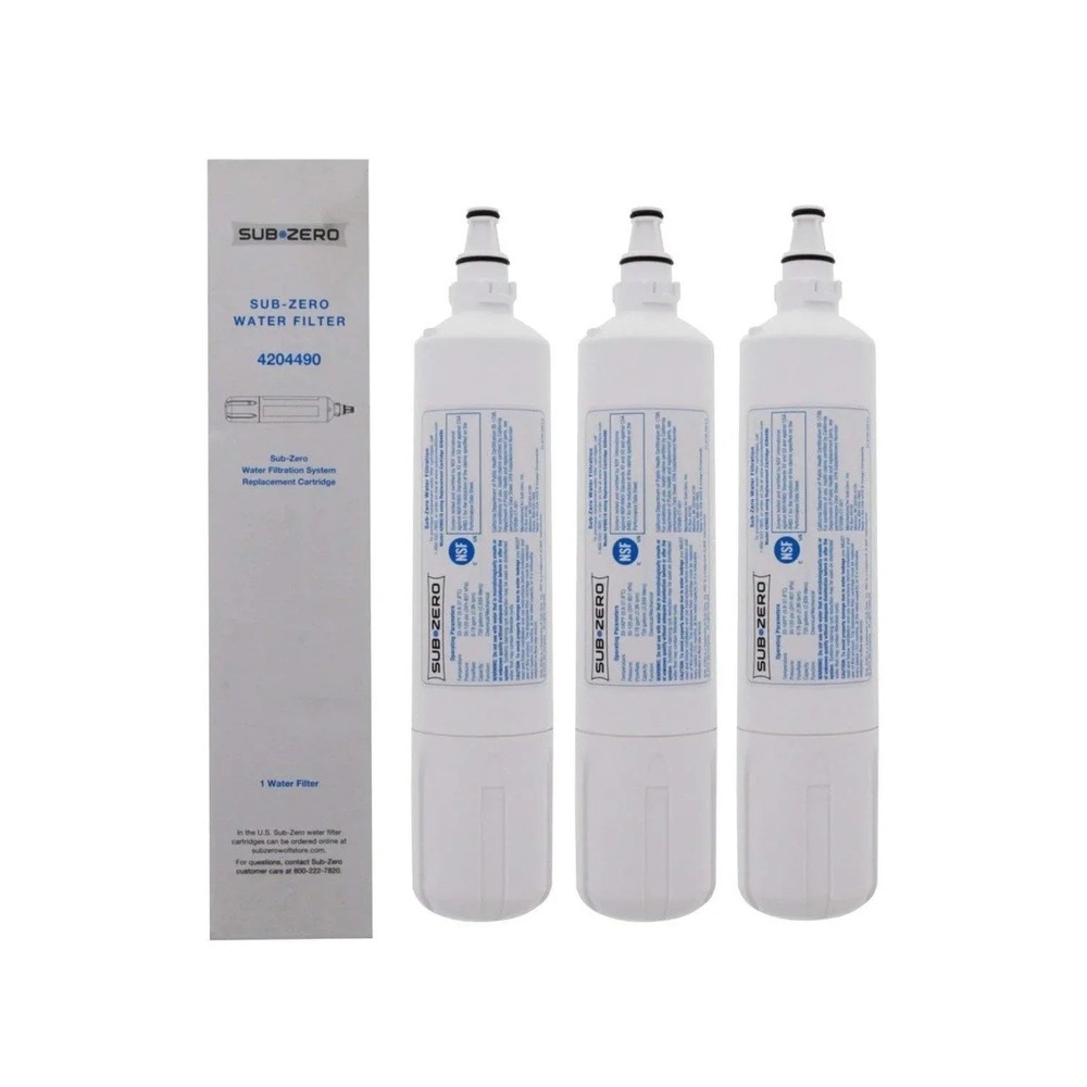 3Pack Replacement for Sub-Zero 4204490 4290510 9030868 Refrigerator Water Filter