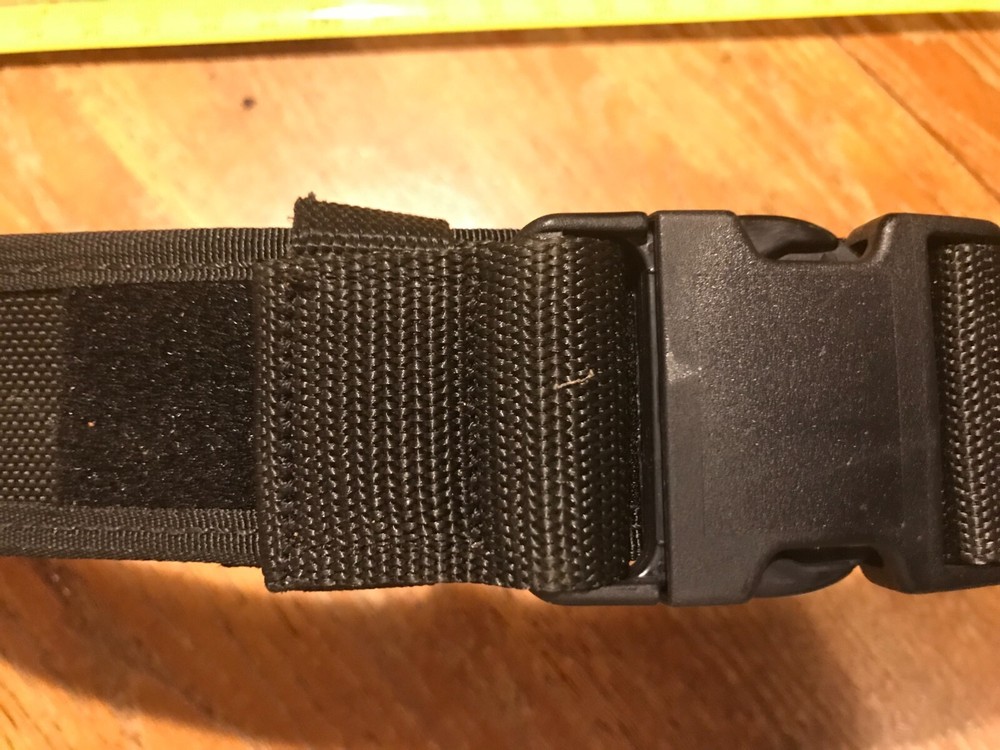 Strong Brand Nylon Duty Belt Hook and Loop Lined Size 40-45"