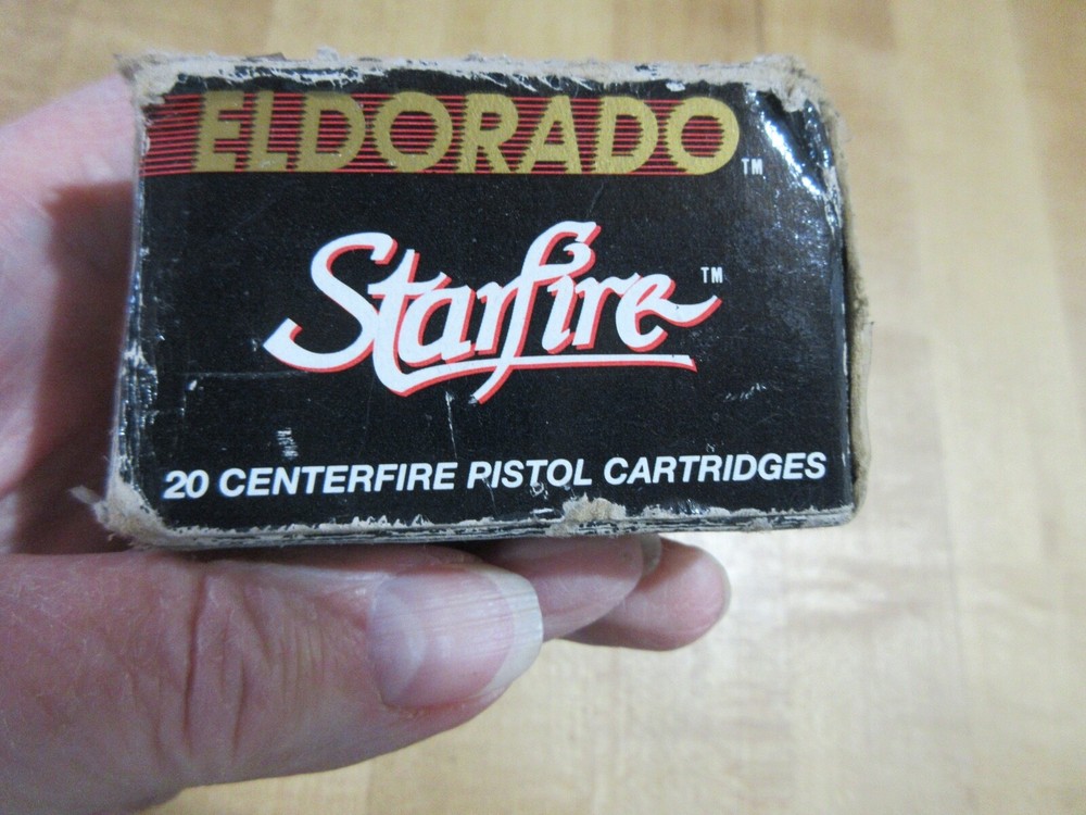 Empty Ammo Box PMC El Dorado Starfire 38 SPL with insert (w17) #105.
