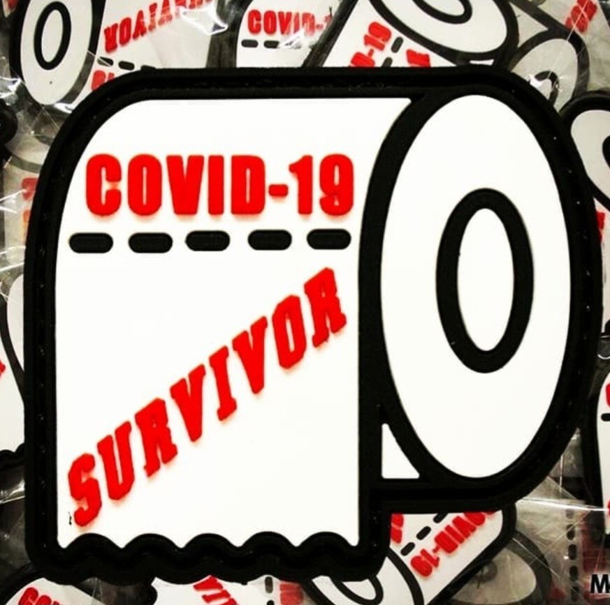 COVID-19 SURVIVOR PVC PATCH