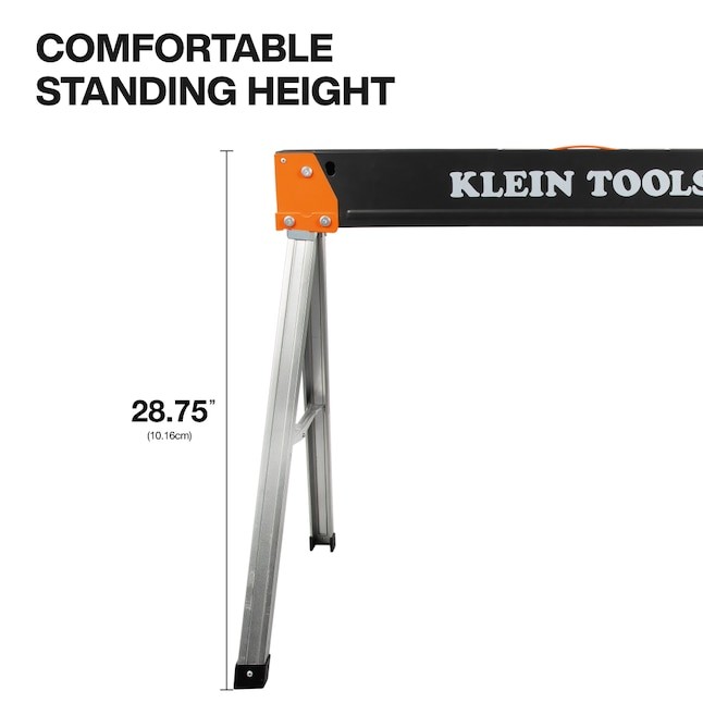 Klein Tools Fixed-Leg Saw Horse, 2-Pack