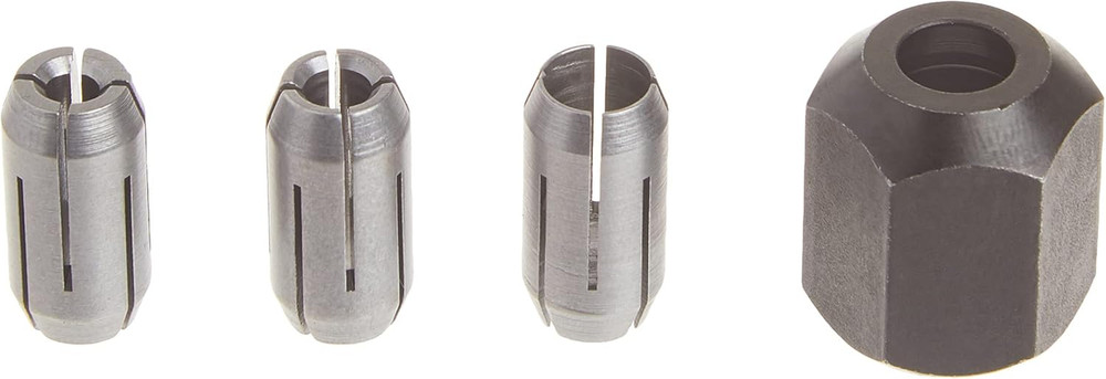 CN1 Replacement Collet and Nut Kit,Silver