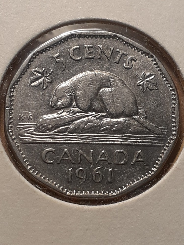 1961 5 CENTS CANADA