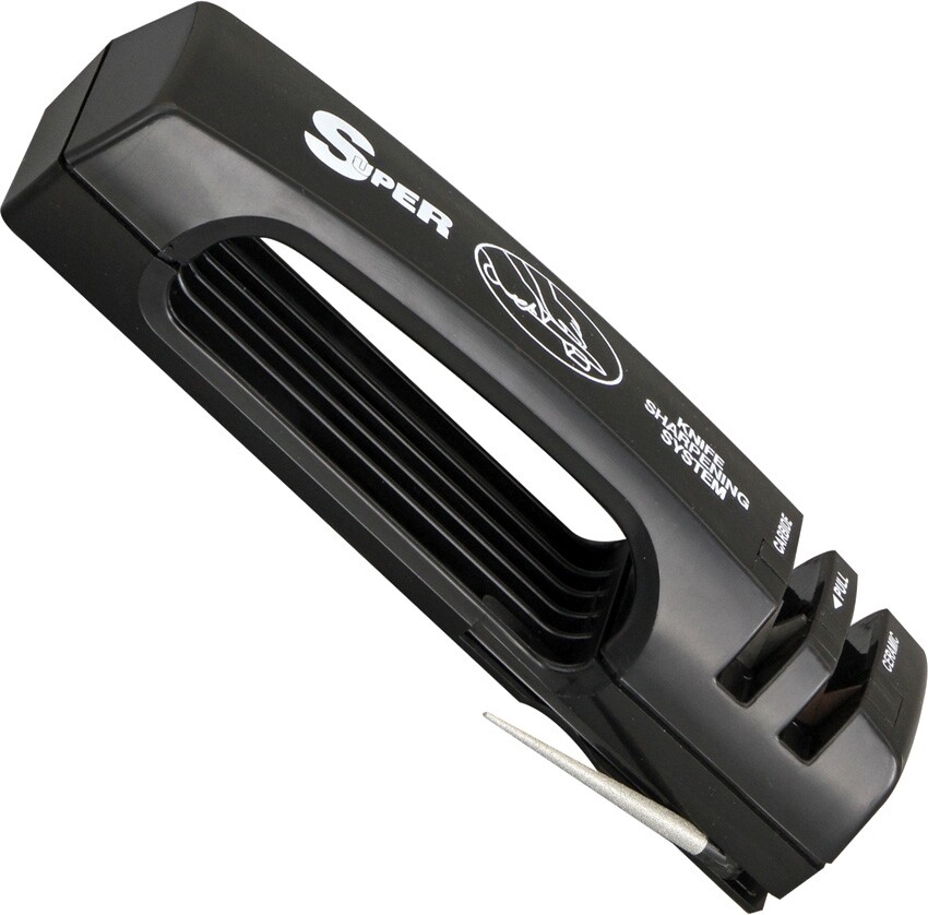 NEW Super SR315 Black Composition Construction 7" Sharpening System CERAMIC