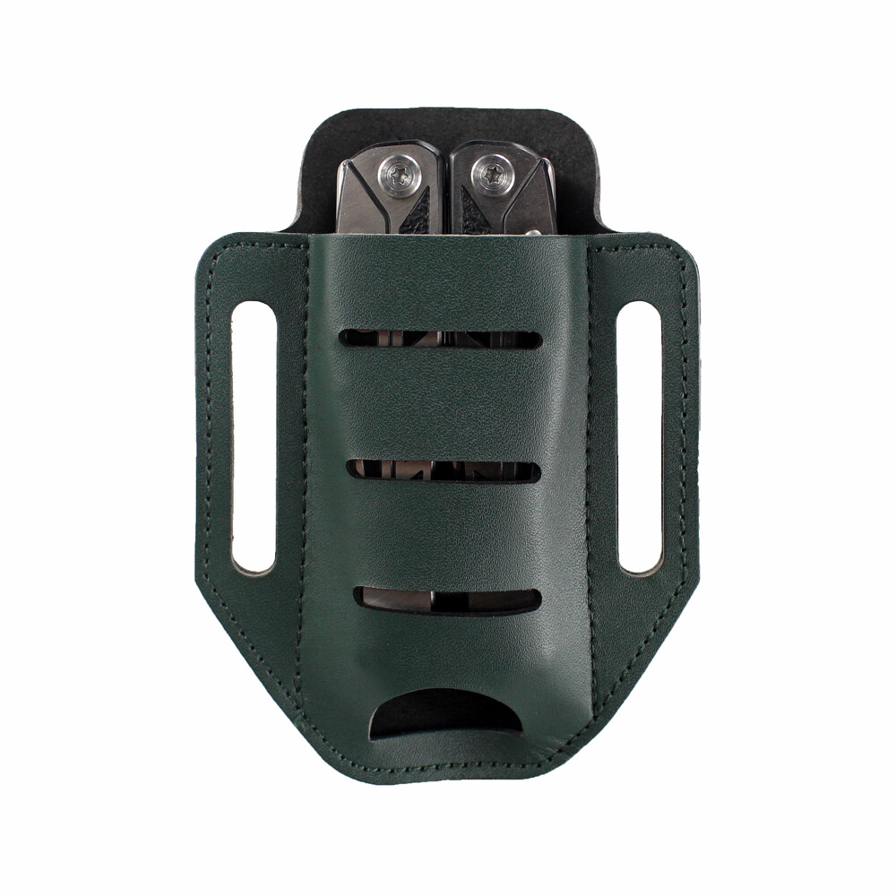 Single Pocket Multitools Holder Leather Tool Sheath Organizer Belt Pouch