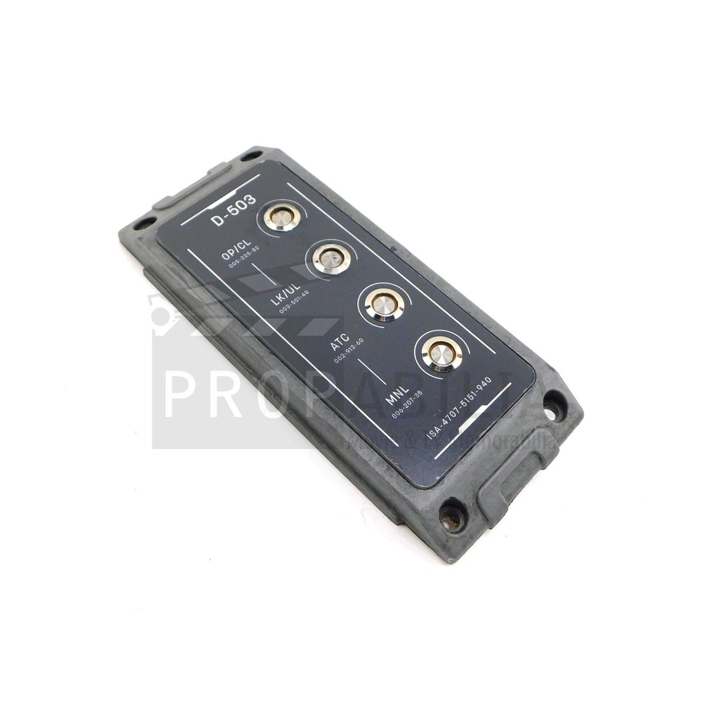 BEACON 23 ISA Set Dec Panel 9x4" Original Prop (0931-5046)