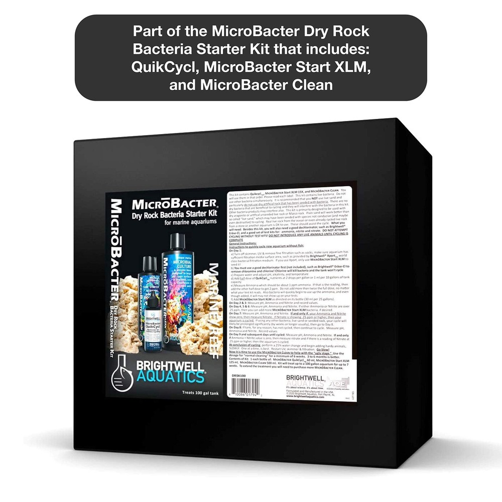 Brightwell Aquatics MicroBacter7 & Clean - Bacteria Water Conditioner Bundle