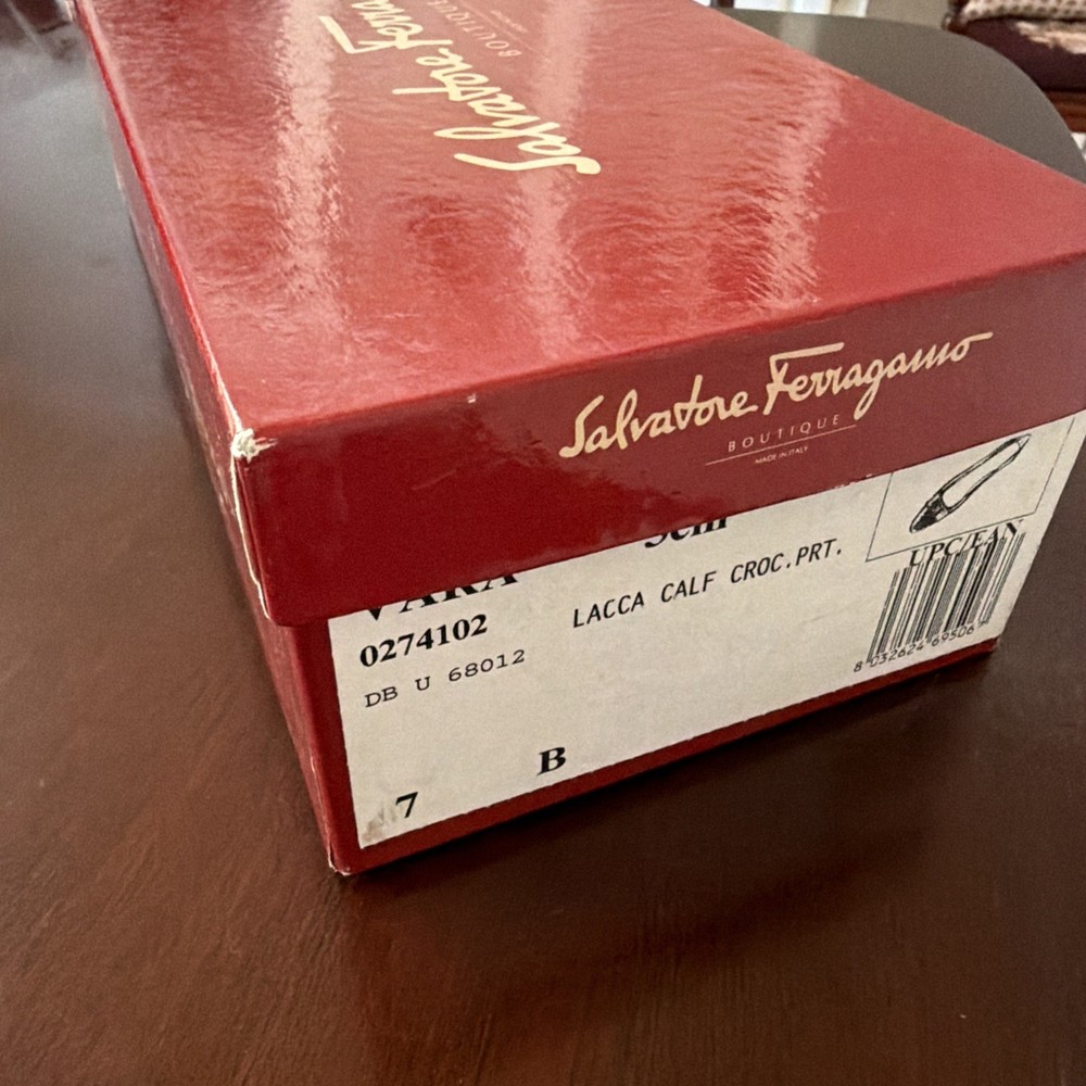 Salvatore Ferragamo Shoe Box