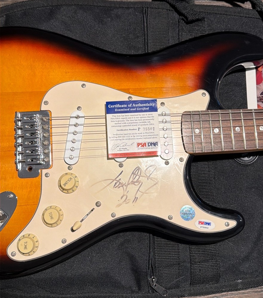 Kenny Wayne Shepherd autographed electric guitar