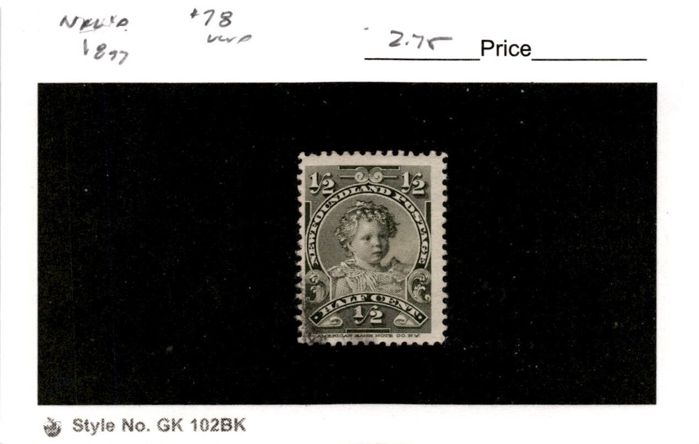 Newfoundland, Postage Stamp, #78 Used, 1897 (AC)
