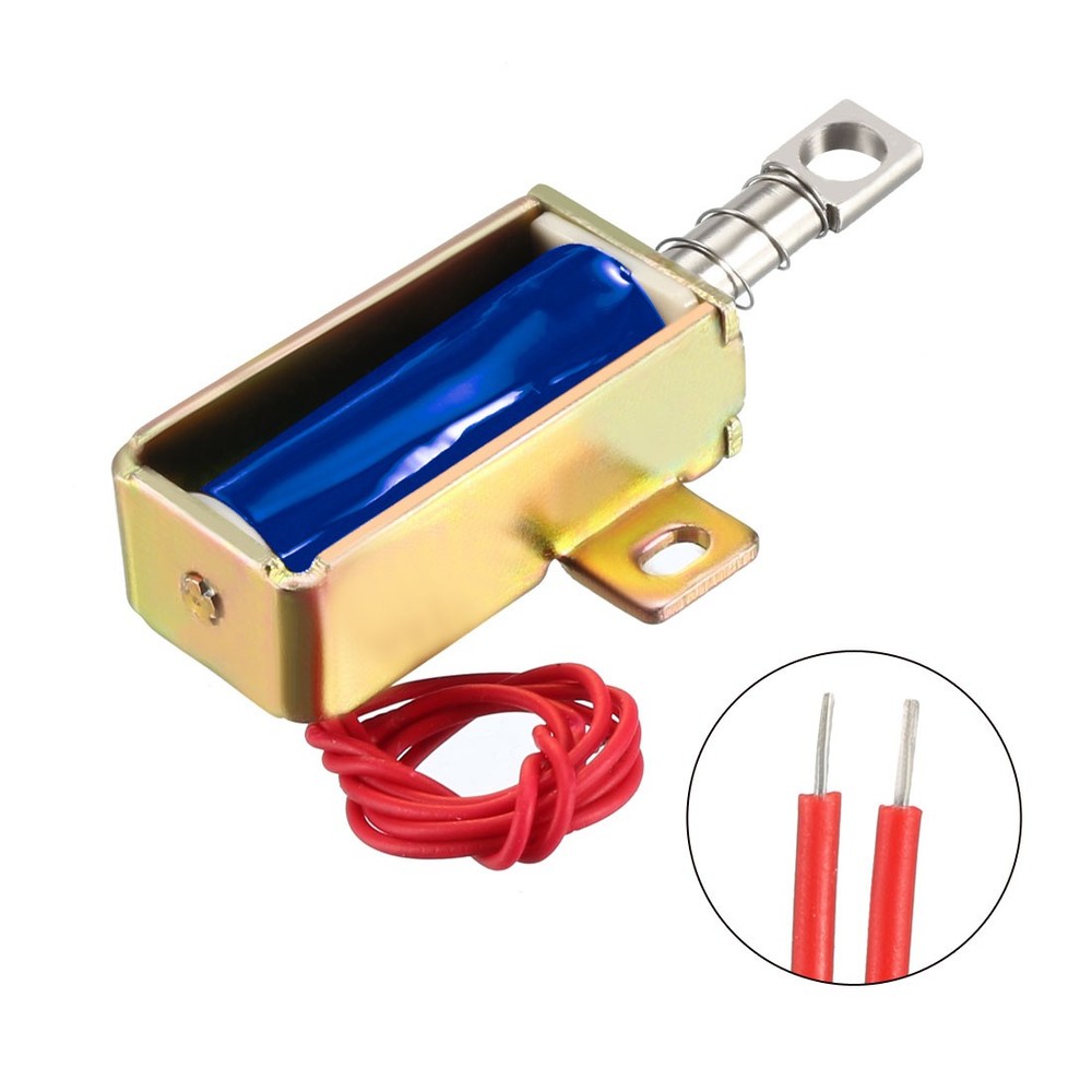 DC 24V 0.8A 5mm Mini Electromagnetic Solenoid Lock Pull Type for Electirc Lock