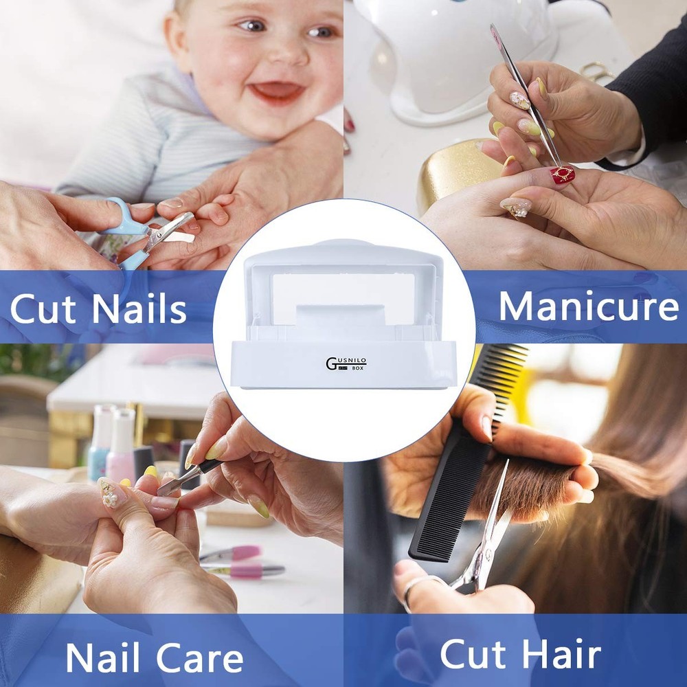 Sanitizing Tray Disinfectant Container Nail Tool Sterilizer Box Plastic Sanitizi