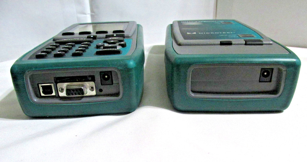 Microtest Omni Scanner 2 Networks CAT 6 / CAT 5E Cable Analyzer w/ Accessories