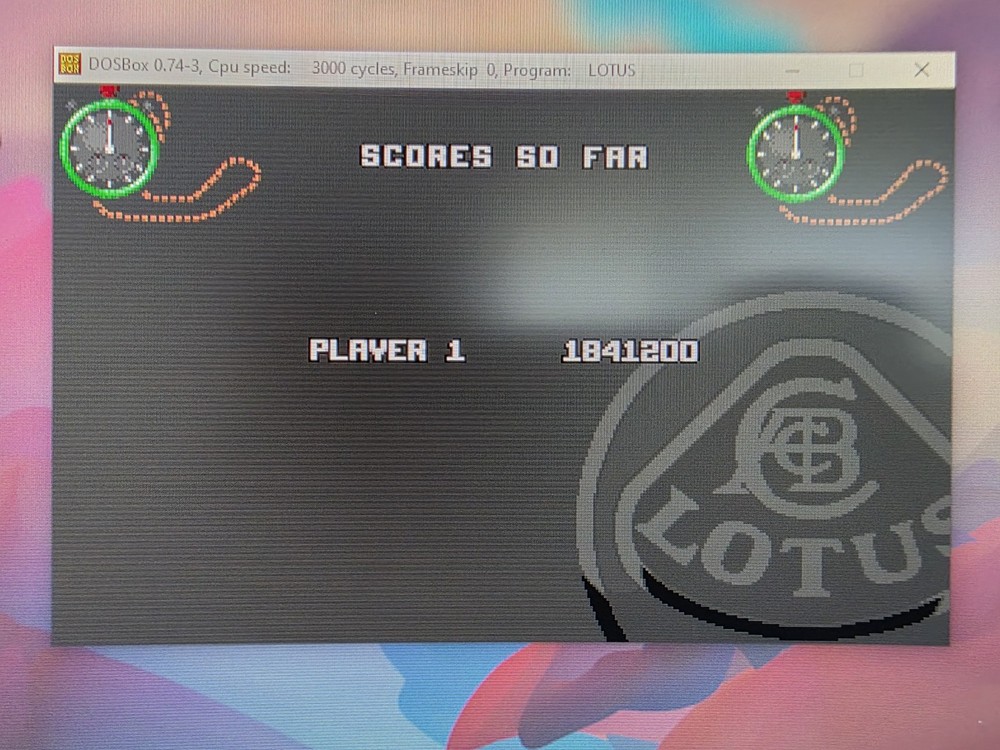 Lotus Esprit Turbo Challenge Game - Gremlin - PC DOS 3.5" Floppy