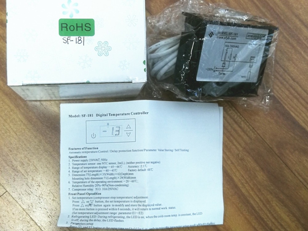 SHANGFANG SF-181 Digital Temperature Controller