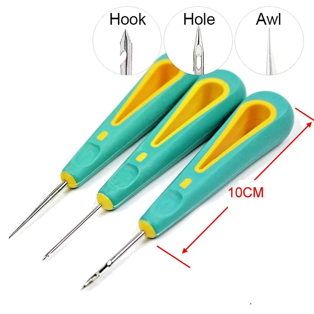 3-Piece Steel Awls Kit