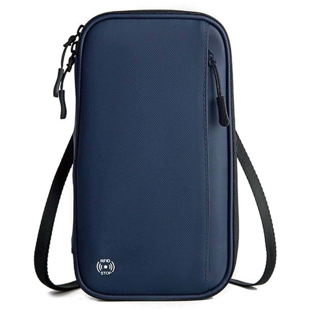 RFID Blocking Family Passport Holder, Multi-functional Travel Document Organizer