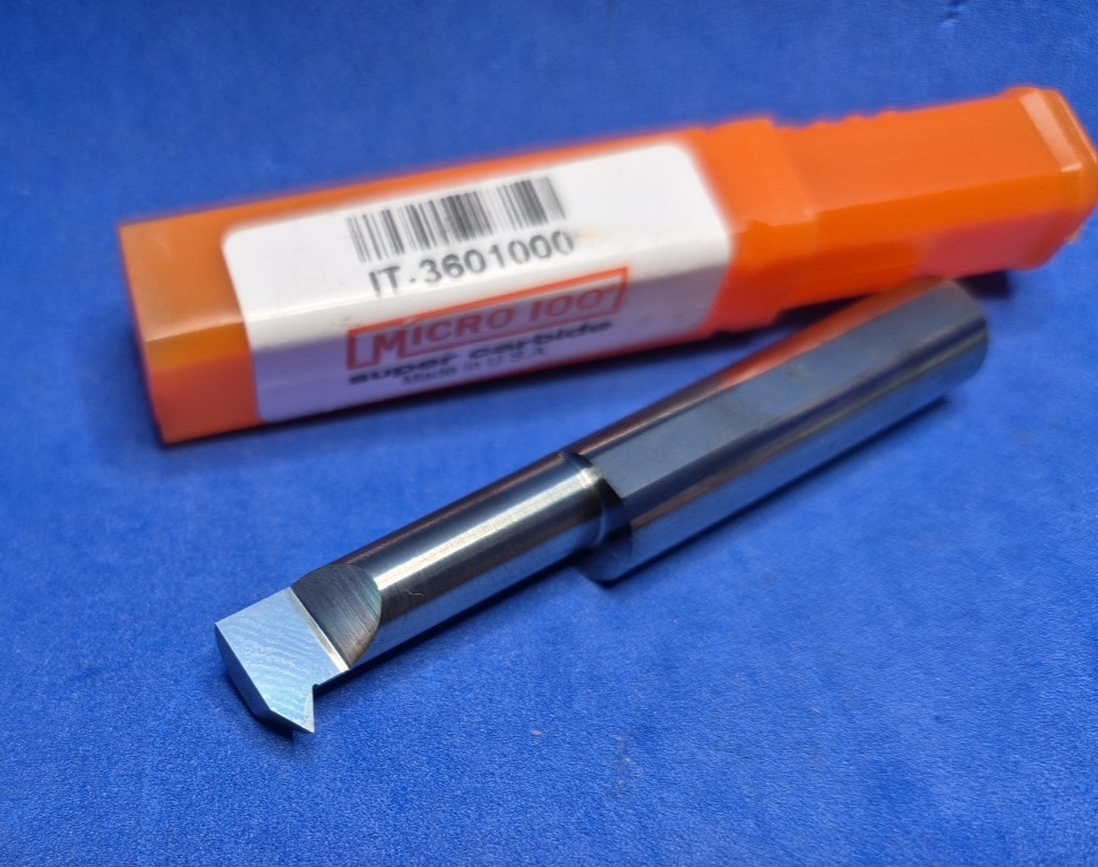 Micro 100 IT-3601000 Solid Carbide Internal Threading Tool