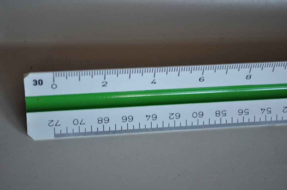 Alvin 3 sided Engineer Scale No 241P FREE SAME DAY SHIPPING