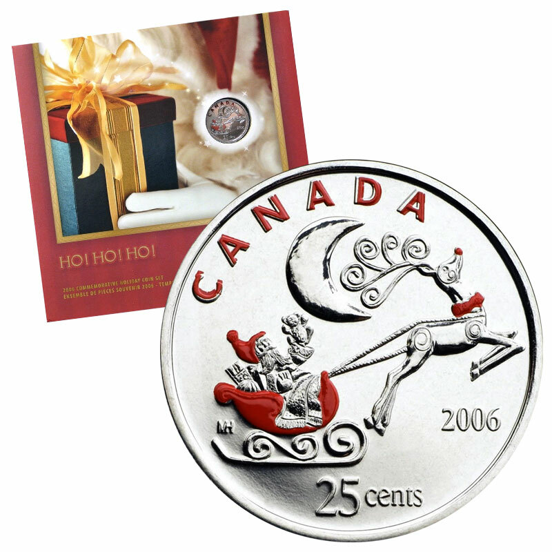 2006 Canada Holiday Gift Set of Coins