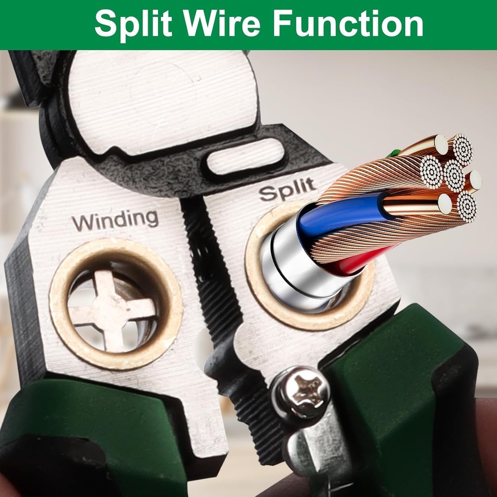 8 in 1 Wire Strippers Electricity Measurement Function,8in1 Wire Stripping Pl...