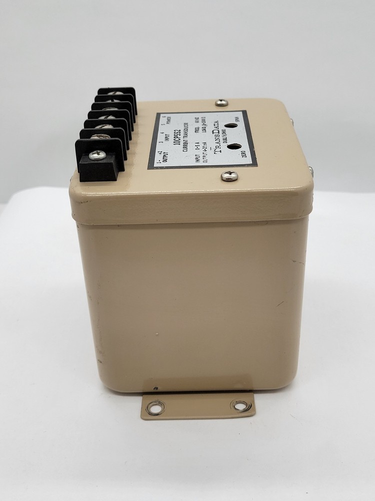 Trans Data 10CP552 Current Transducer 0/5A Input 4/20mA Output 1PH 6Screw