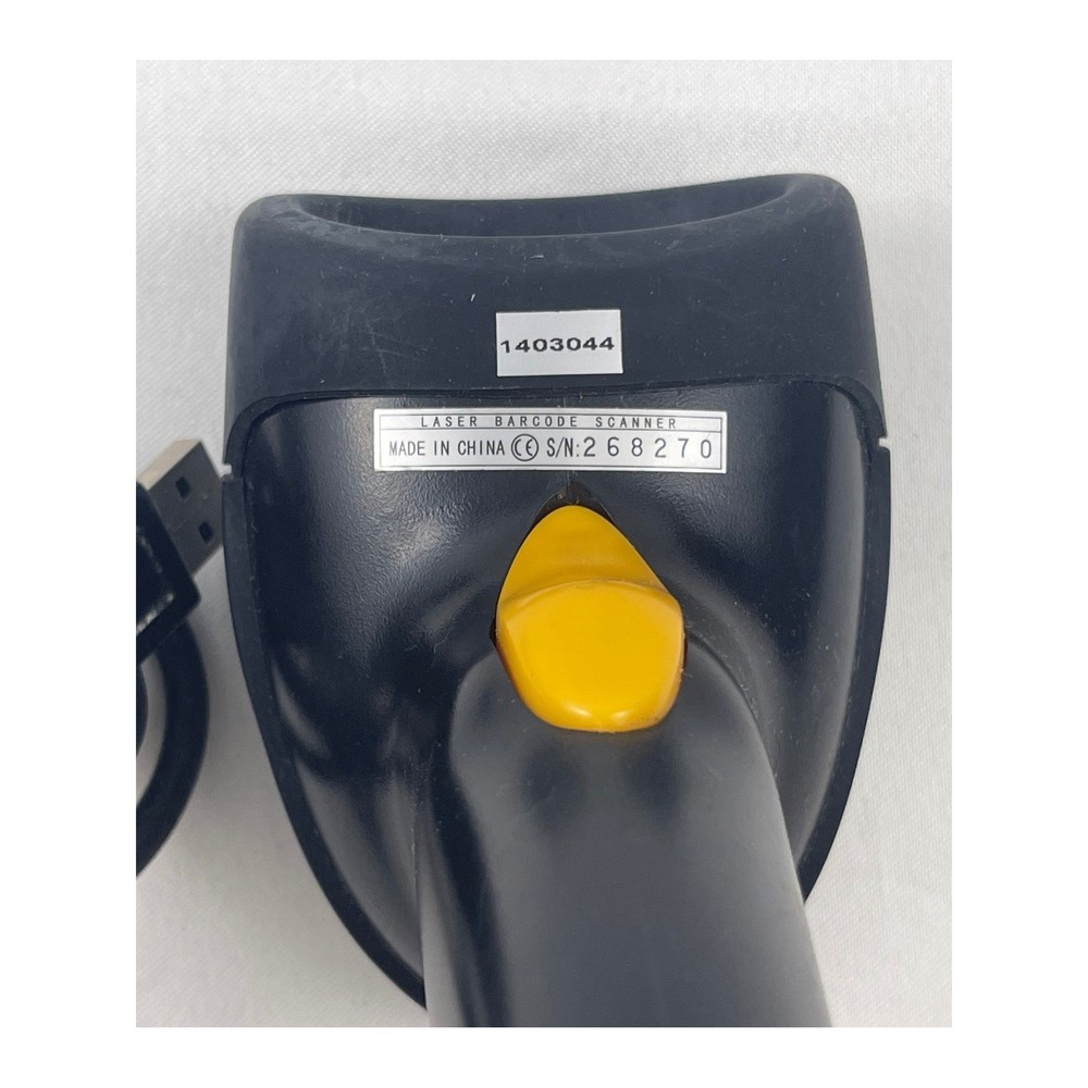 Esky USB Wired Laser Barcode Scanner Handheld Black with User Manual