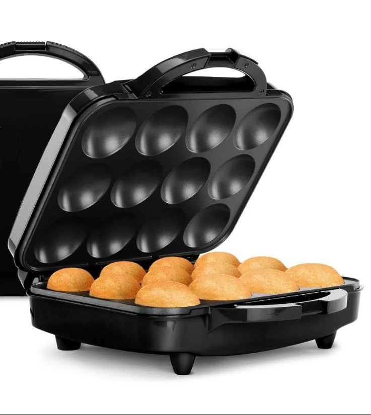 12-Count Electric Cupcake Maker Machine, Non-Stick, Bakes 12 Cupcakes