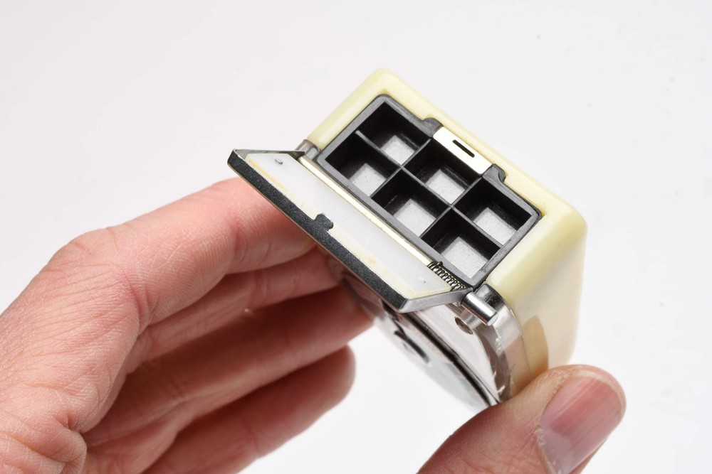 Alpex white/green incident light meter, tested, works, accurate