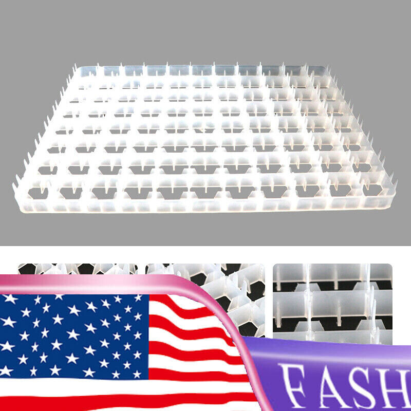 5x 88 Egg Incubator Tray For Poultry Incubator Hatcher Brooder Egg Storage Tray