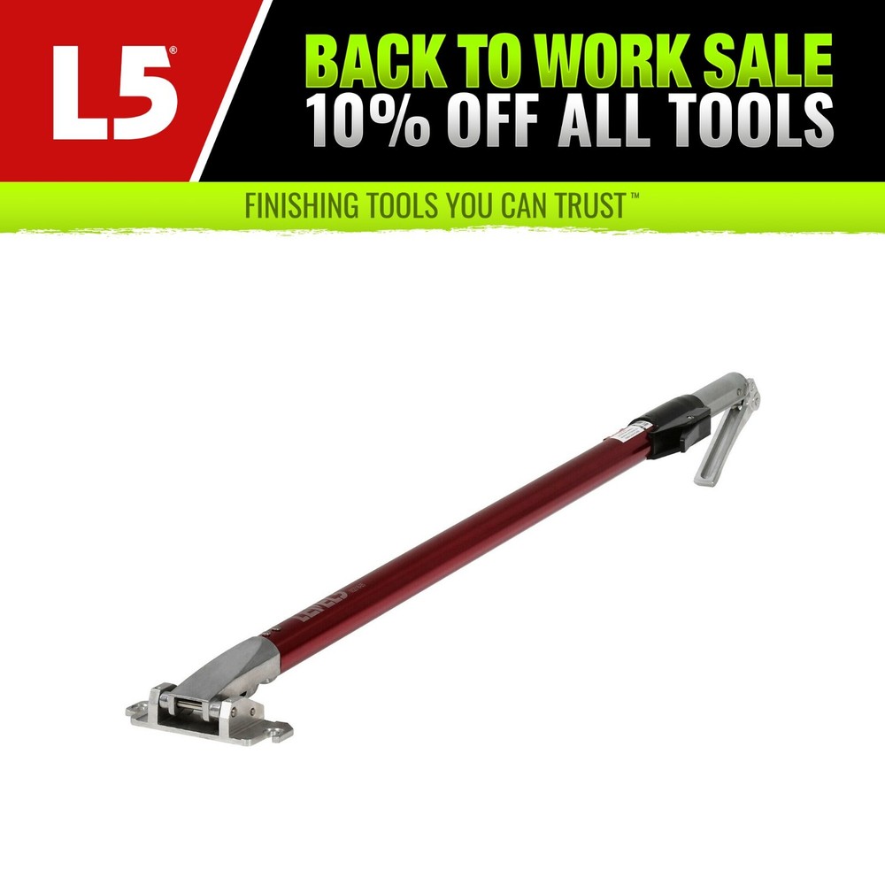 LEVEL5 Drywall Tools 30" - 42" Flat Box Extendable Handle - Medium | 4-781
