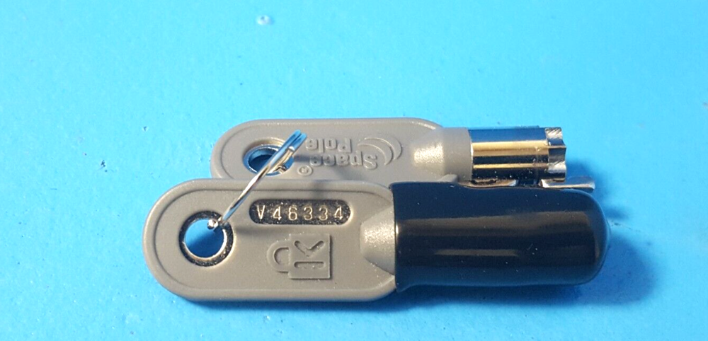 (2 PCS) PUSH LOCK, K64443WW, SPACE POLE,