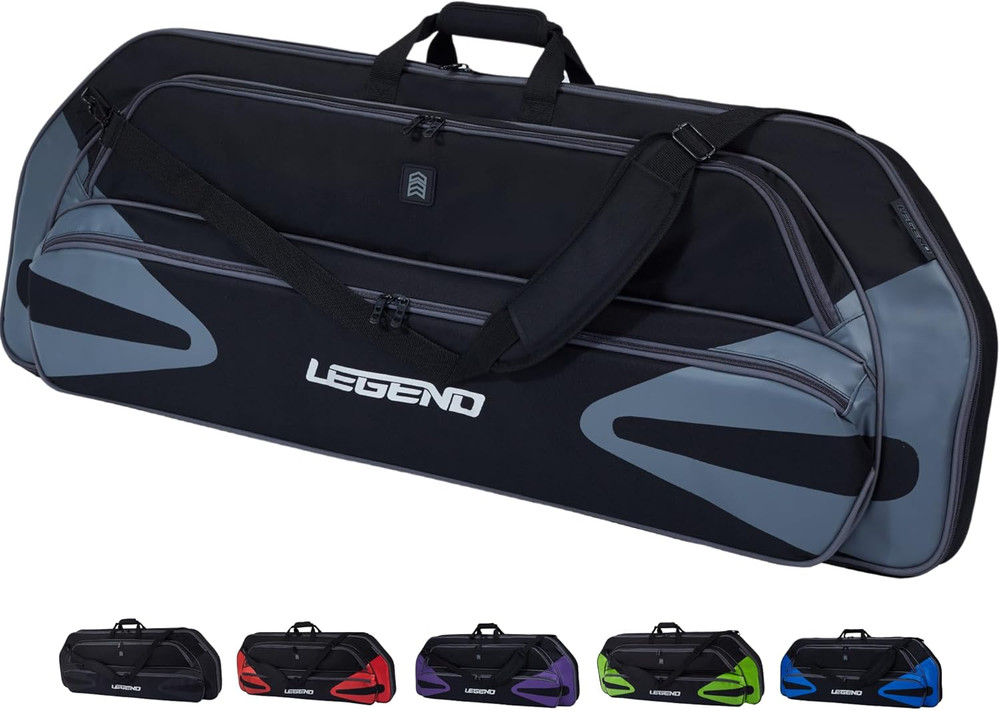 Monstro Professional Soft Compound Bow Case - Travel Archery Case with Shoulder