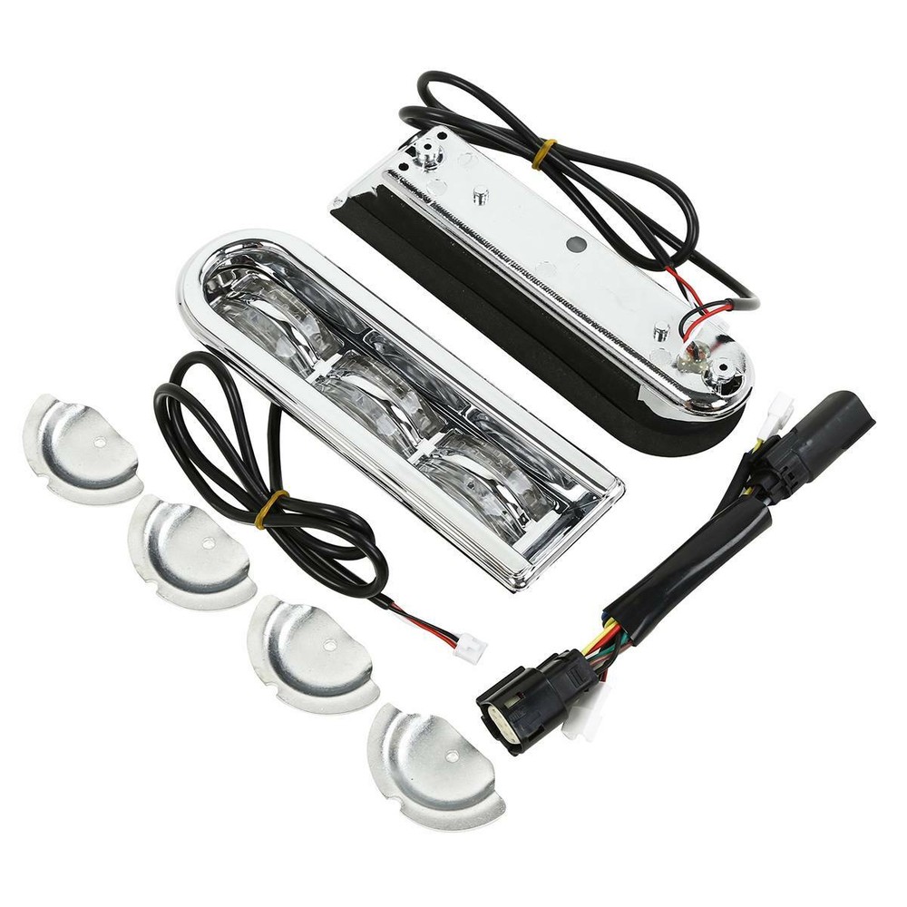 LED Inserts Saddlebag Support Light Fit For Harley Electra Street Glide 2014-Up