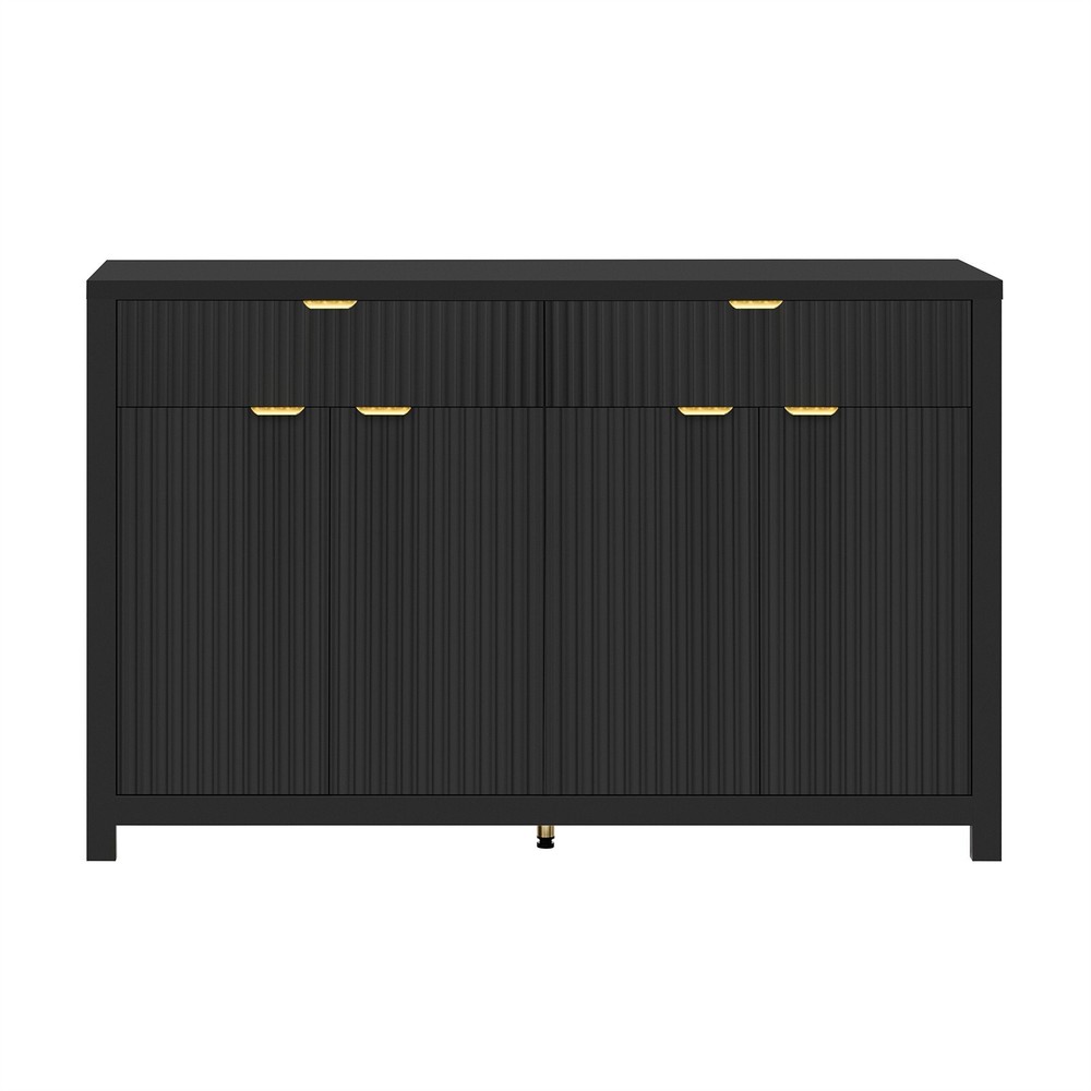 Entryway Sideboard Buffet Storage Cabinet Console Table with 2 Drawers