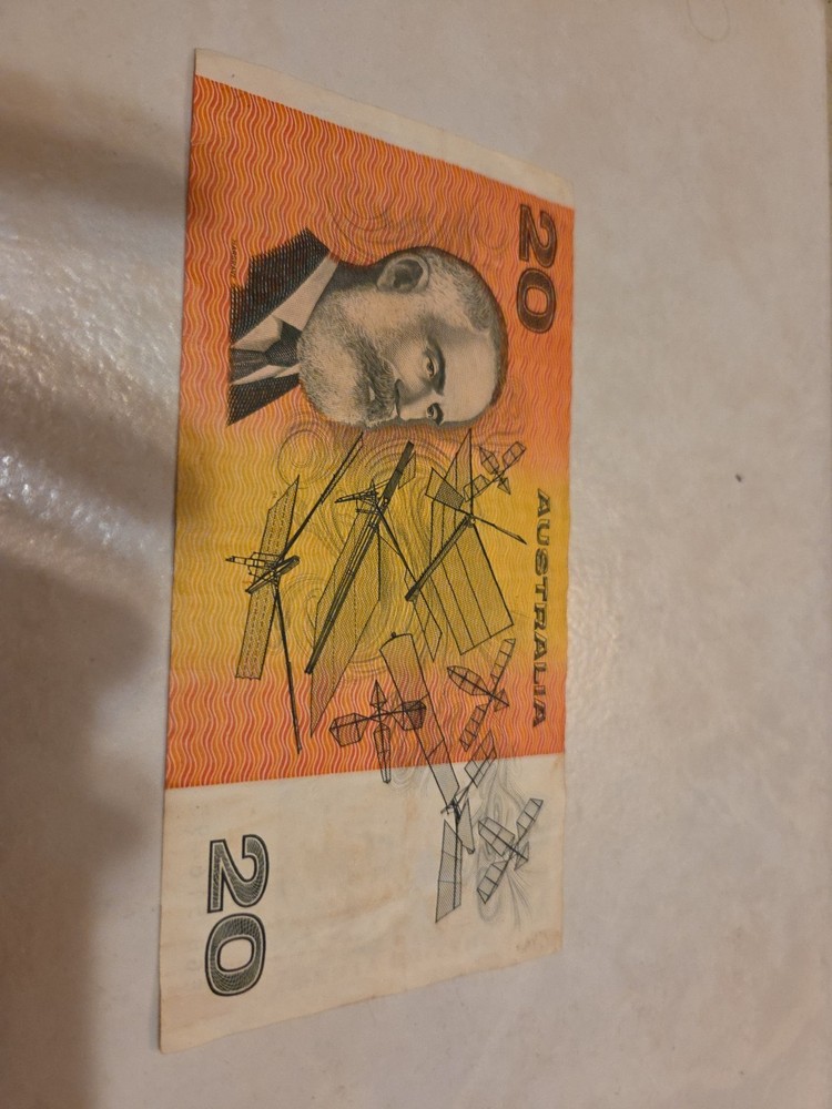 Australian 20 Dollar Banknote Currency
